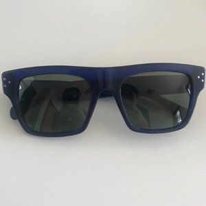 CELINE Phoebe Philo 80s flat top squared frames